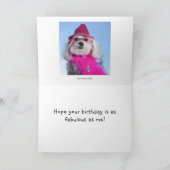 すばらしい誕生日 カード (内部)