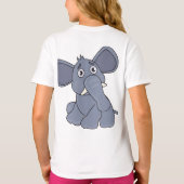 すばらしい象 Tシャツ (裏面)