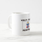 すばらしい長老派 コーヒーマグカップ (正面左)