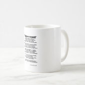 "すばらしい驚異" MUGS/CUPS コーヒーマグカップ (正面右)