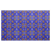 すばらしい魚釣りの生地 ファブリック (ヤード)