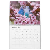 すばらしい鳥12か月のカレンダー カレンダー (2月 2026)