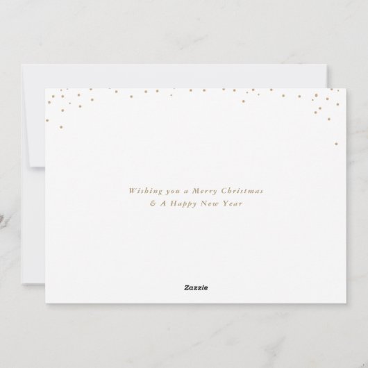 すばらしい1年 ｜ 現代の写真のホリデーカード シーズンカード (裏面)