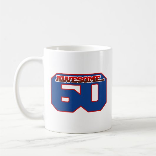 すばらしい60 コーヒーマグカップ (左)