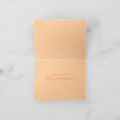 すばらしい… あなたは妊娠した カード (内部)