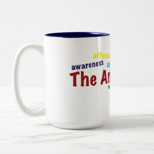 すばらしいAのマグ ツートーンマグカップ (左)