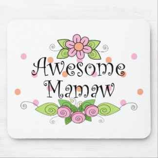 すばらしいMamaw Tシャツ マウスパッド