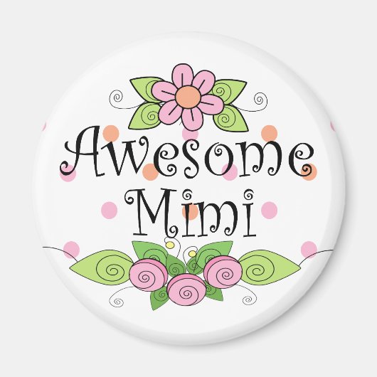 すばらしいMimi Tシャツ マグネット (正面)