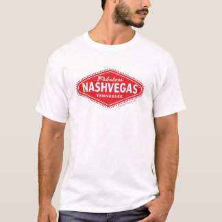 すばらしいNASHVEGAS TMのダイヤモンドのロゴ Tシャツ