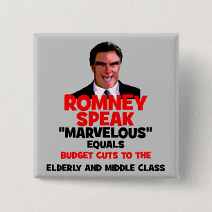 すばらしいRomney 缶バッジ