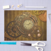 すばらしいsteampunkのデザイン 薄葉紙 (クラフト)