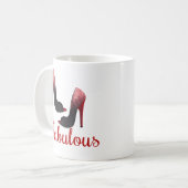 すばらしくクラシックなマグ コーヒーマグカップ (正面左)