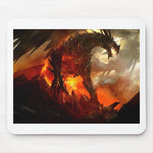 すばらしく巨大なドラゴン マウスパッド (正面)