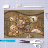 すばらしく気高いsteampunkのデザイン 薄葉紙 (クラフト)