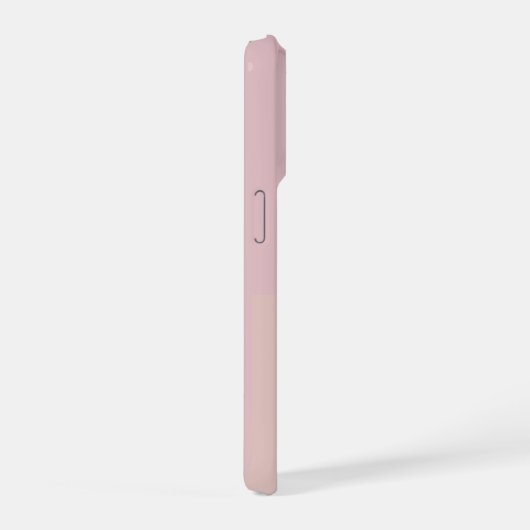 すばらしく造られたり 詩篇 139:14 ピンクミニマリスト iPhoneケース (右側面)