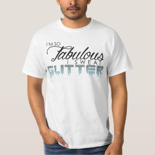 すばらしく陽気なグリッター Tシャツ