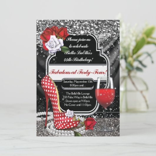 すばらしく、気のあるそぶりをしたなパーティの招待状 招待状 (スタンド正面)