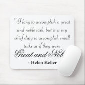 "すばらしく、気高い仕事、bを達成する長く私… マウスパッド (マウス)