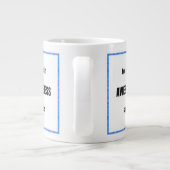 すばらしさの教訓 ジャンボコーヒーマグカップ (裏面)