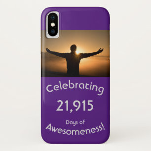 すばらしさの21,915日 誕生日おめでとう iPhone X ケース