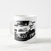 すばるインプレザWRXスティ コーヒーマグカップ (正面左)