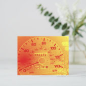 すばる走行距離計POカード ポストカード (スタンド正面)