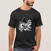 「すべてうまくいく」モチベーショングラフィックTシャツ Tシャツ (正面)
