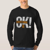 すべてうまくいく Tシャツ (正面)