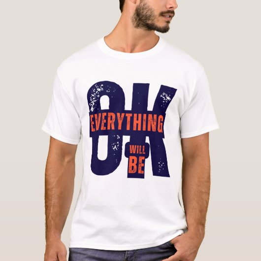 すべてうまくいく Tシャツ (正面)