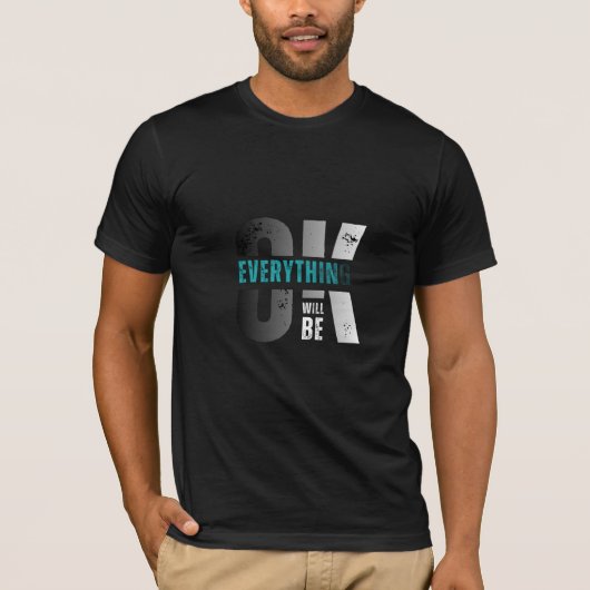 すべてうまくいく Tシャツ (正面)