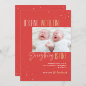 すべてうまくいってます、問題ありません、すべて問題ありません シーズンカード (正面/裏面)