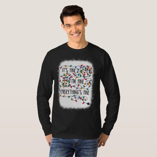 すべてうまくいってるクリスマス Tシャツ (正面フル)