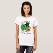 すべてうまくいってる 楽しいクリスマス Tシャツ (正面フル)
