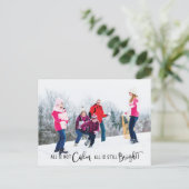 すべておもしろいがCalm Holiday写真はがき シーズンポストカード (スタンド正面)