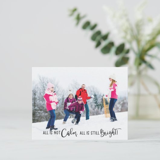 すべておもしろいがCalm Holiday写真はがき シーズンポストカード (スタンド正面)