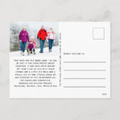 すべておもしろいがCalm Holiday写真はがき シーズンポストカード (裏面)