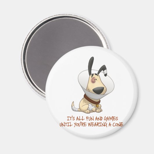 すべておもしろいとゲームあなたはコーンを着るまで マグネット (正面/裏面)