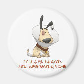 すべておもしろいとゲームあなたはコーンを着るまで マグネット (正面)