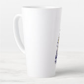 すべておもしろいの花嫁はコントロールされたギフトの下にある カフェラテマグ (左アングル)