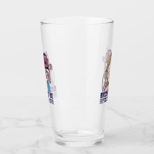 すべておもしろいの花嫁はコントロールされたギフトの下にある タンブラーグラス (左)