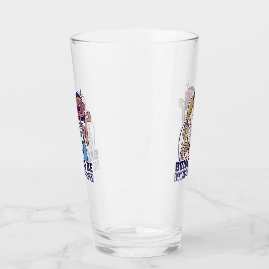 すべておもしろいの花嫁はコントロールされたギフトの下にある タンブラーグラス (右)