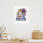 すべておもしろいの花嫁はコントロールされたギフトの下にある ポスター (キッチン)