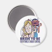 すべておもしろいの花嫁はコントロールされたギフトの下にある マグネット (正面/裏面)