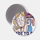 すべておもしろいの花嫁はコントロールされたギフトの下にある マグネット (正面/裏面)