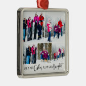 すべておもしろいはCalm Holiday 5写真ではない メタルオーナメント (右)