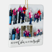 すべておもしろいはCalm Holiday 6写真ではない セラミックオーナメント (右)