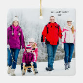 すべておもしろいはCalm Holiday 6写真ではない セラミックオーナメント (裏面)