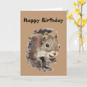 すべてからのハッピーバースデーは、私達ナット-リス--を分類しました カード (黄色い花)