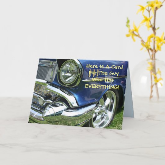 すべてがあるおもしろいな挨拶状の…人 カード (黄色い花)