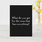 すべてがある人のためのバースデー・カード カード (黄色い花)